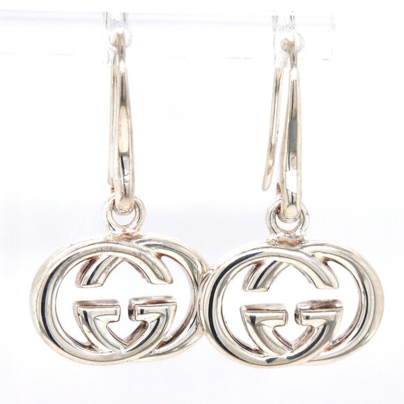 Gucci GG Interlocking dangle earrings - Picture 1 of 5